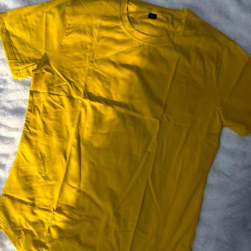 Men's AHA Selected Yellow T-shirt - size M